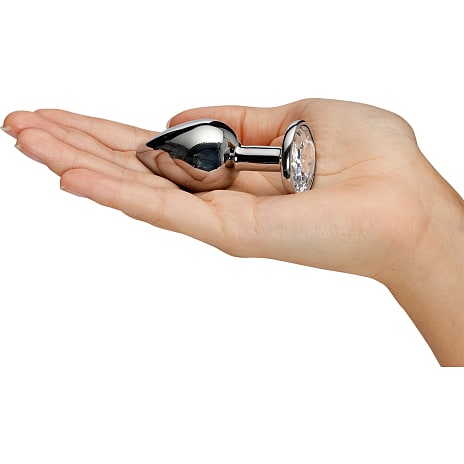 Sinful Jewel metal butt plug small