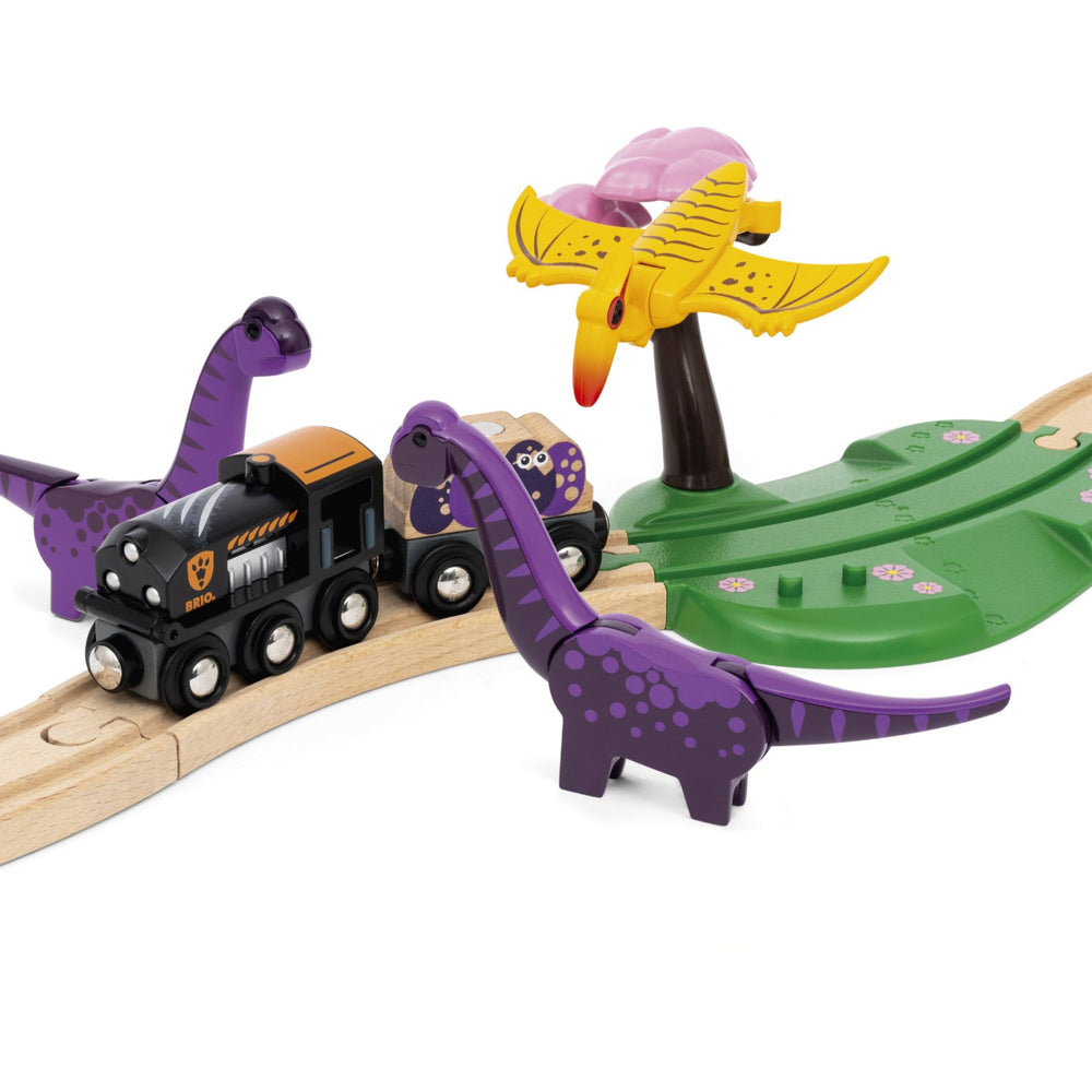Køb BRIO® 36094 Togbanesæt Med Dinosaurer