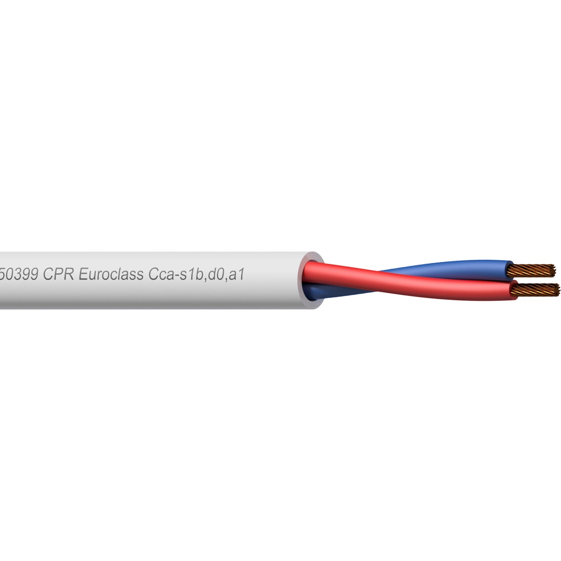 Procab CLS215W-CCA/1 speakerkabel, 2x 1.5 mm², 100 meter