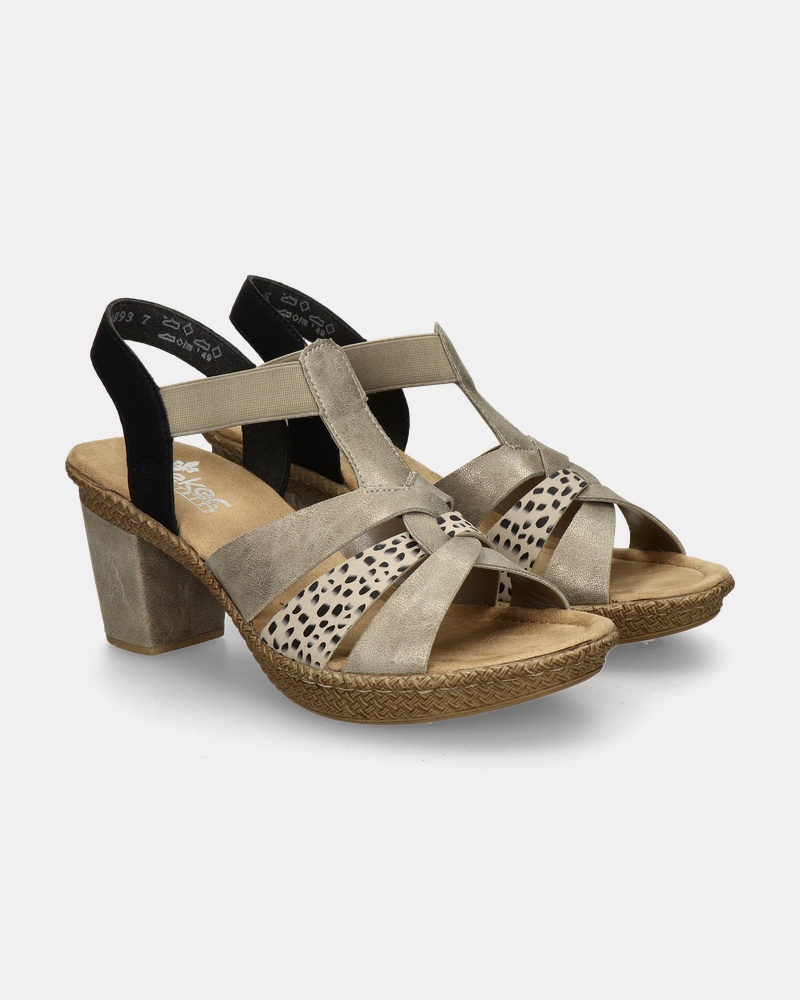 Rieker Sandalen  - goud