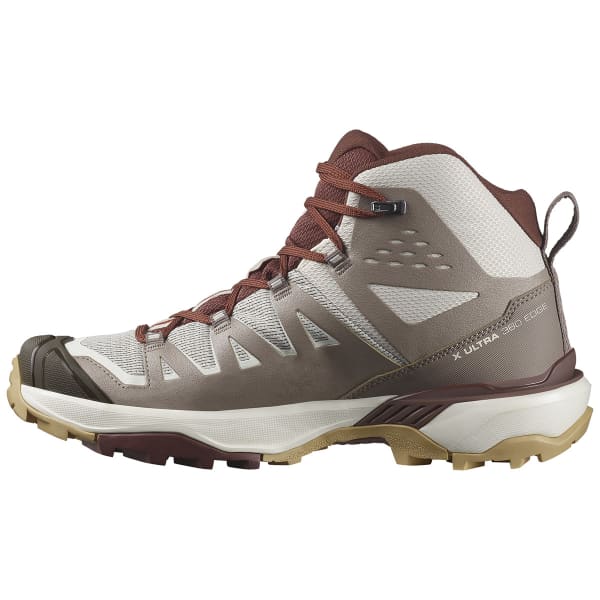 Chaussure de randonnée mid SALOMON X ULTRA 360 EDGE MID GORE-TEX W SILVER CLOUD/IRON/RUM RAISIN