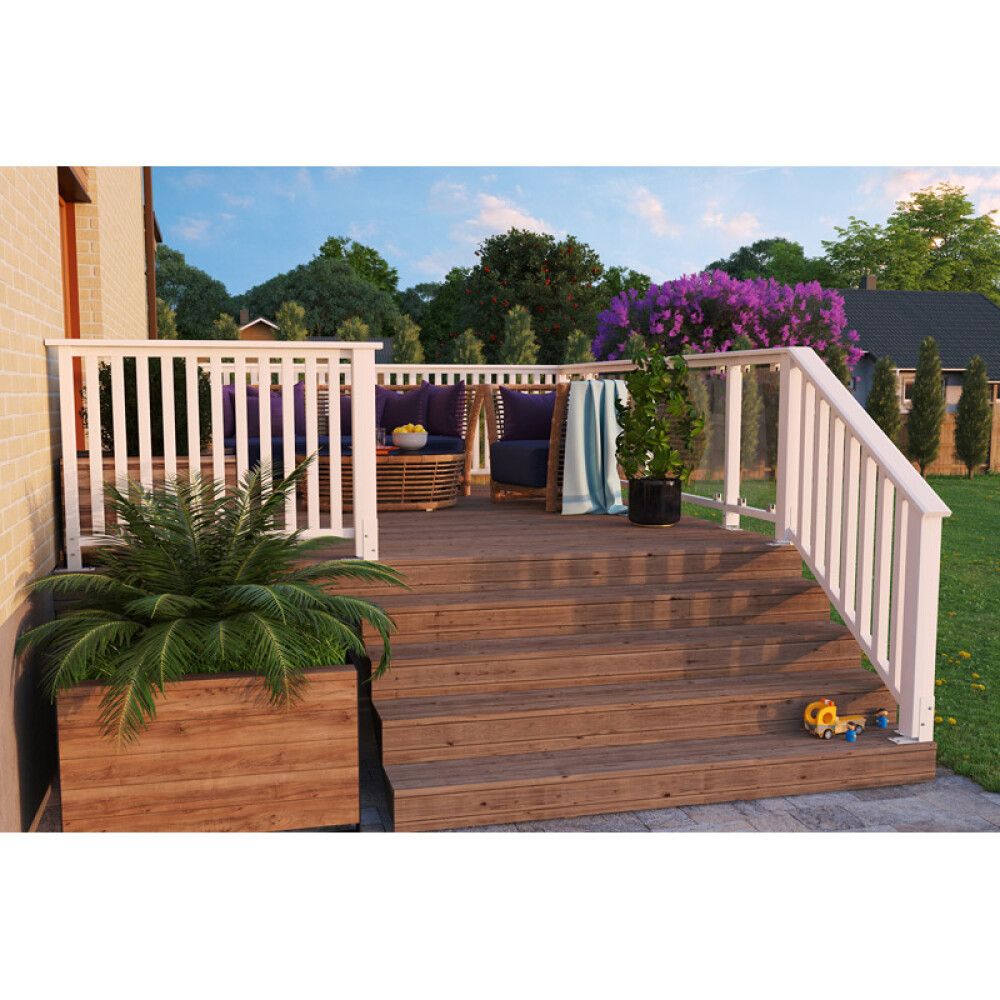 TERRASSEREKKVERK PALMAKO SIRI 11 HVITMALT 110,8X89CM