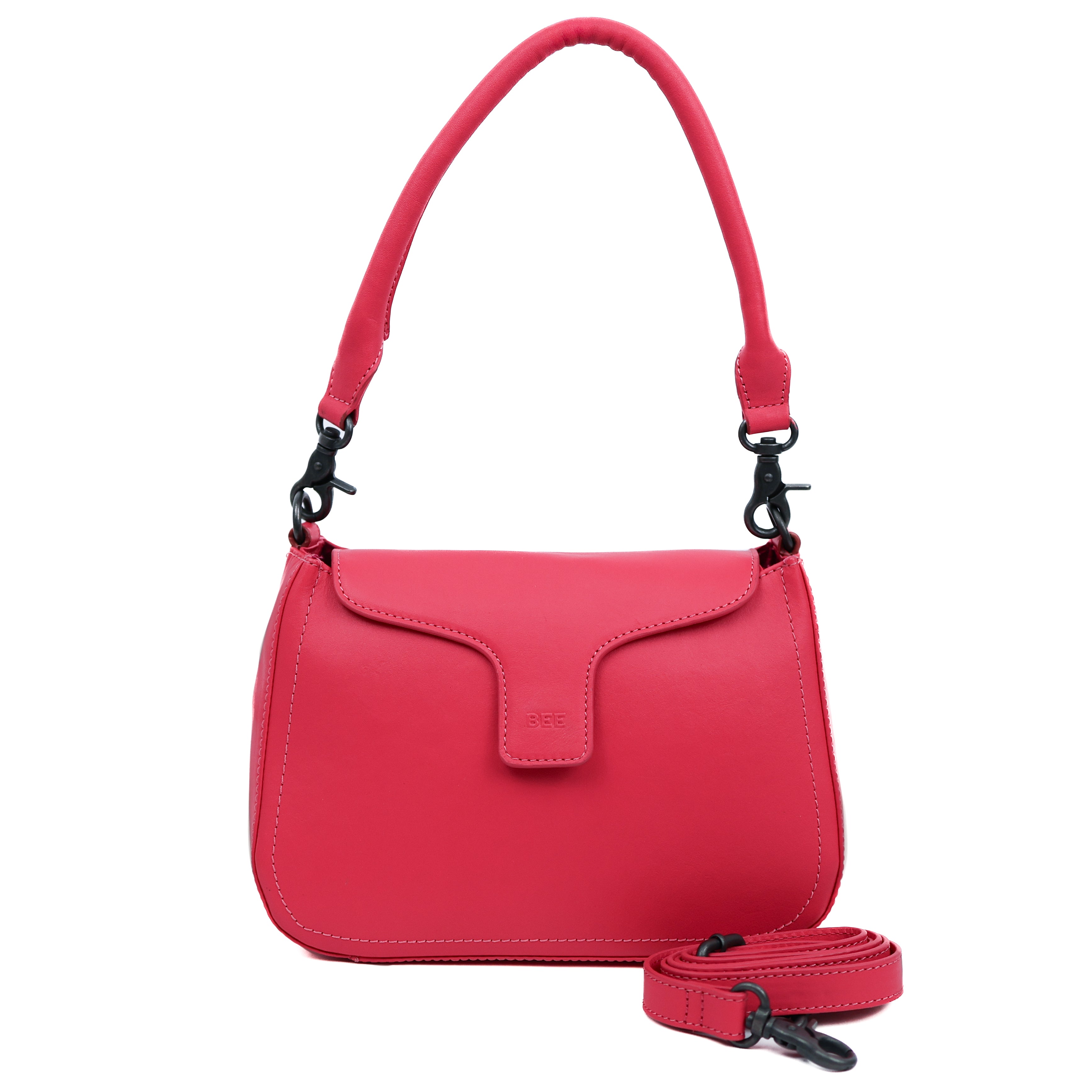 Hand-/schoudertasje met flap 'Fenna' Rose Red Rose Red