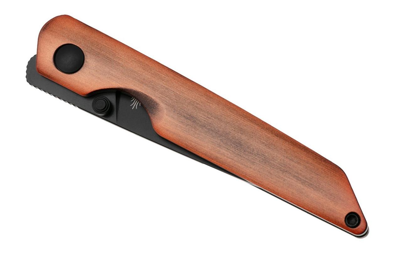 Kizer Shot V3677C1, Black 154CM, Copper Aluminium zakmes, Evgeniy Bulichev design