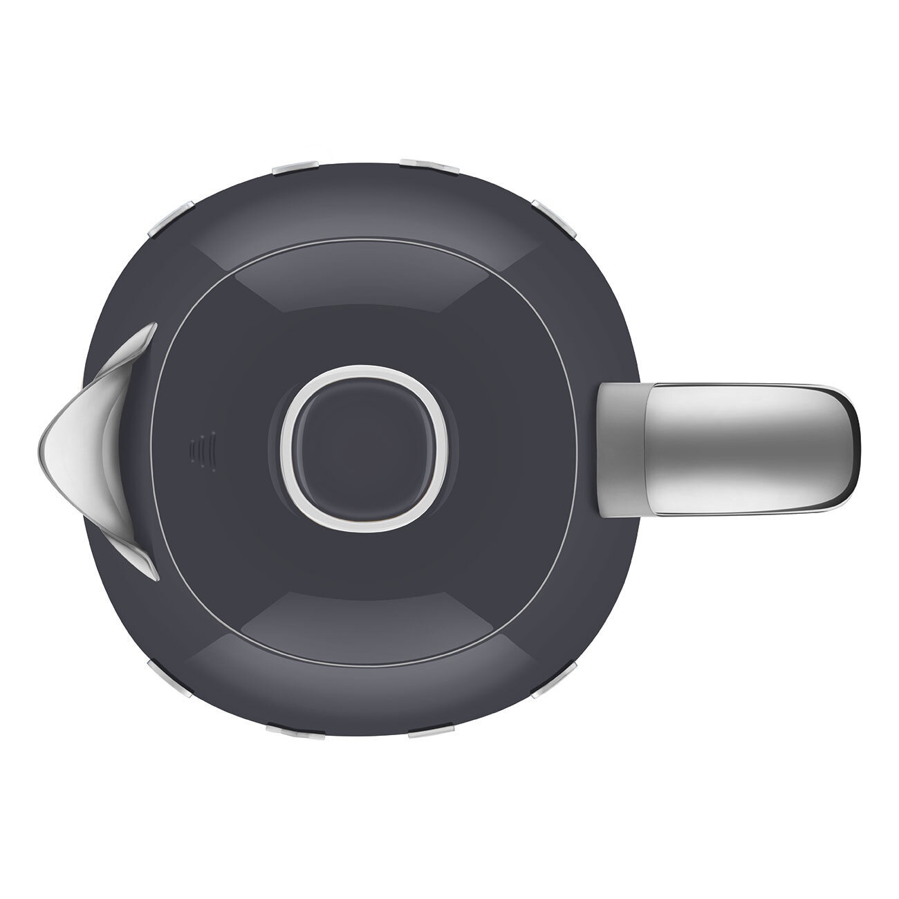 SMEG Wasserkocher 1700 ml Slate Grey