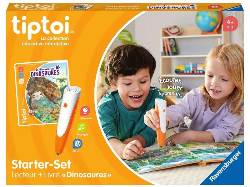 tiptoi Starter-Set Stift und Bilderbuch Les dinosaures -FR- Das spielerische Lernsystem