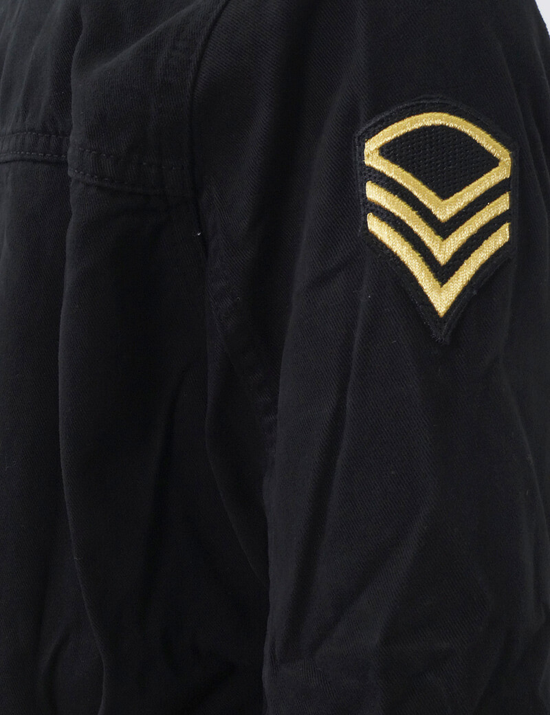 ATELIER BOHÈME VESTE SAHARIENNE VANINA NOIRE