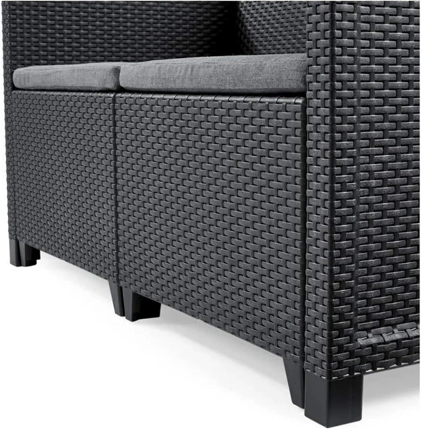 Keter 246148 - Garten-Set Emma, 4-Sitzer, Graphit
