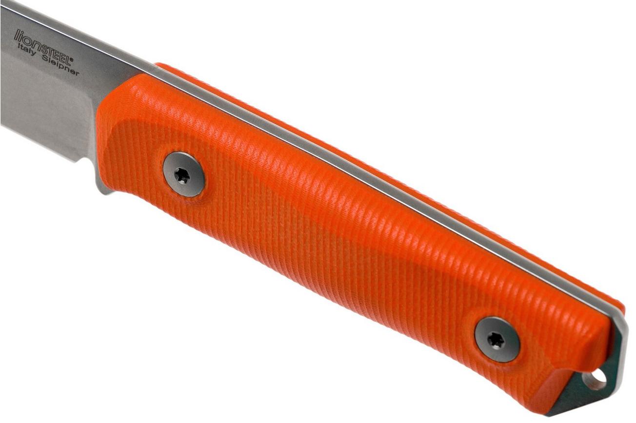 LionSteel B41 Orange G10 B41-OR bushcraftmes