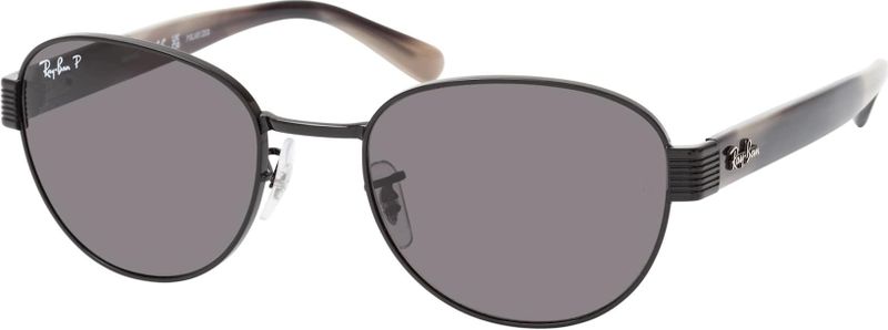 Ray-Ban - RB3766CH - Zonnebril - Zwart - Gepolariseerd - Metaal