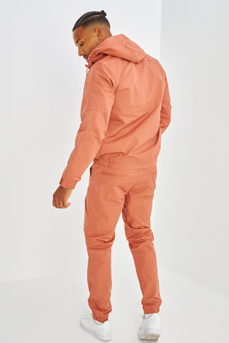 Ensemble 2 pièces veste zippé + pantalon rose