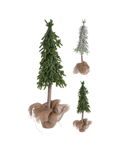 Homestyle Kerstboom In Pot - Kunstkerstboom - 20x20x57 cm Assorti Assorti