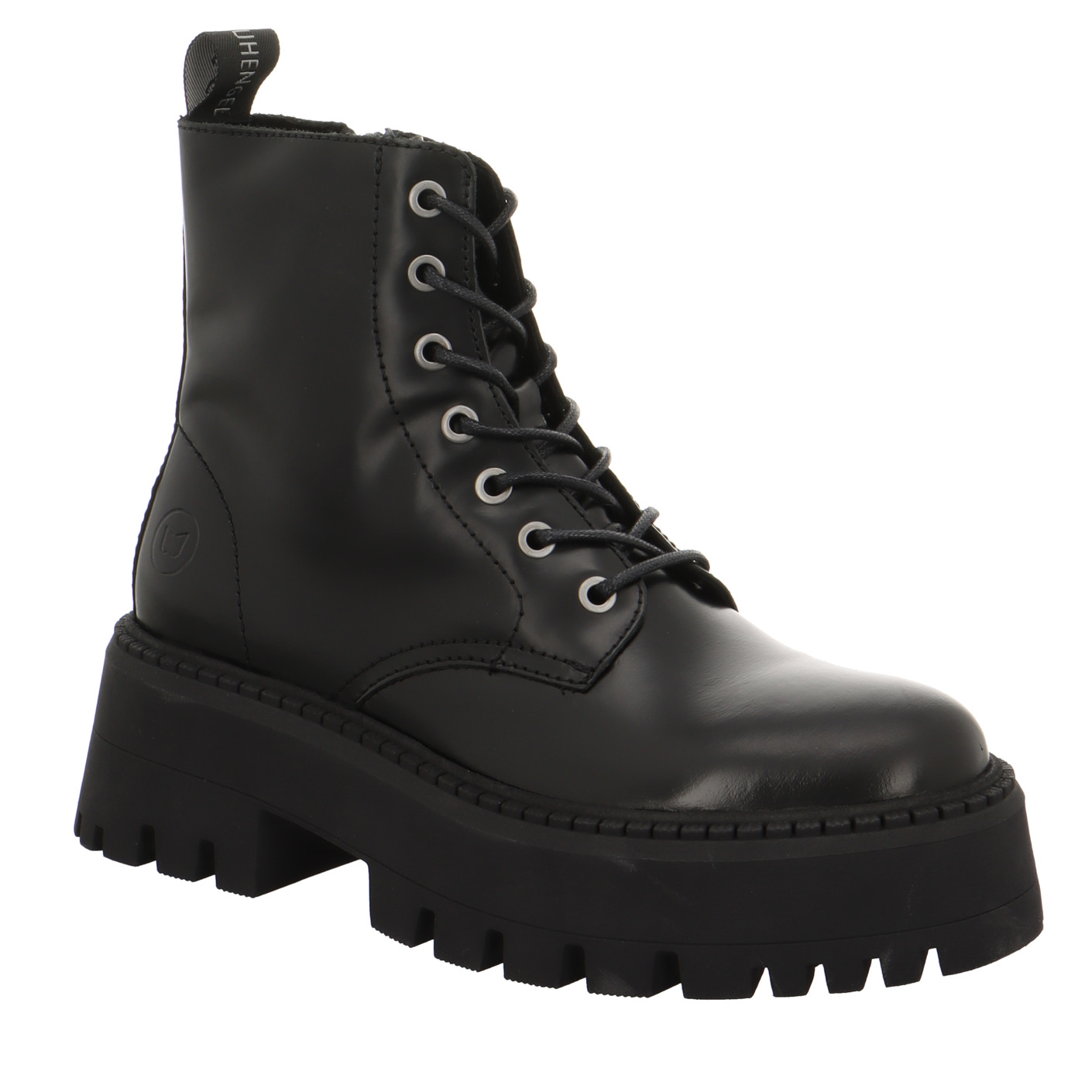 Schnürboots schwarz