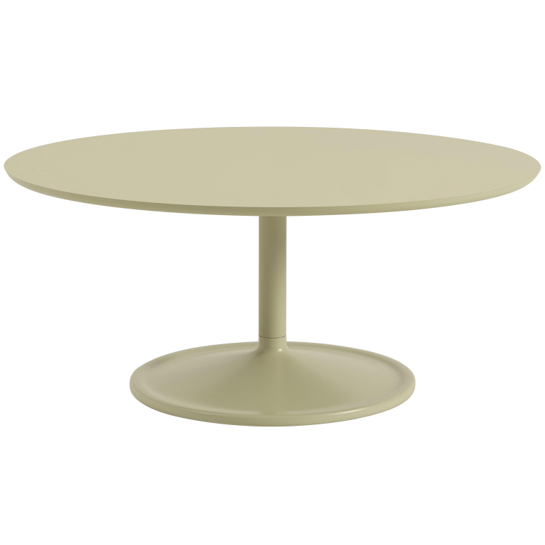 Muuto Soft salontafel Ø95x42 Beige Green Laminate