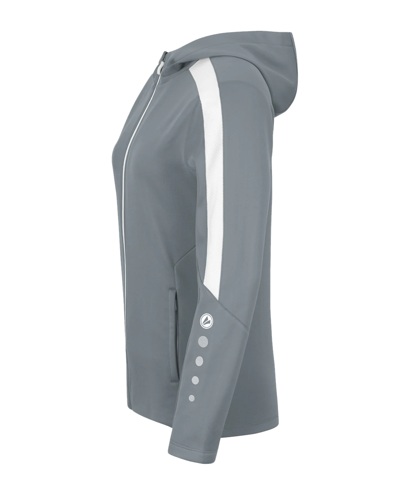 JAKO Power Kapuzenjacke Damen Grau F840