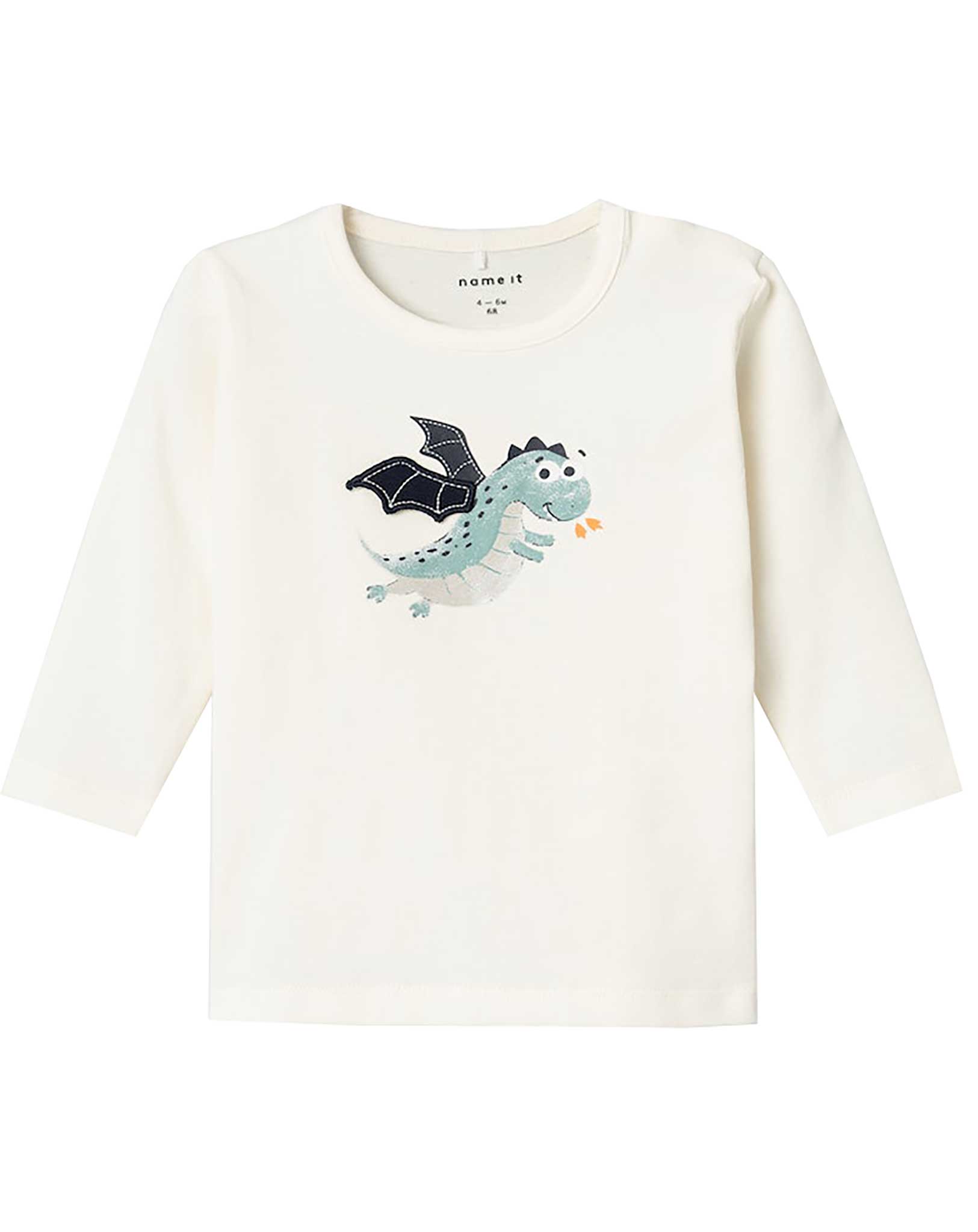 Langarmshirt NBMDOLYN DRAGON in jet stream