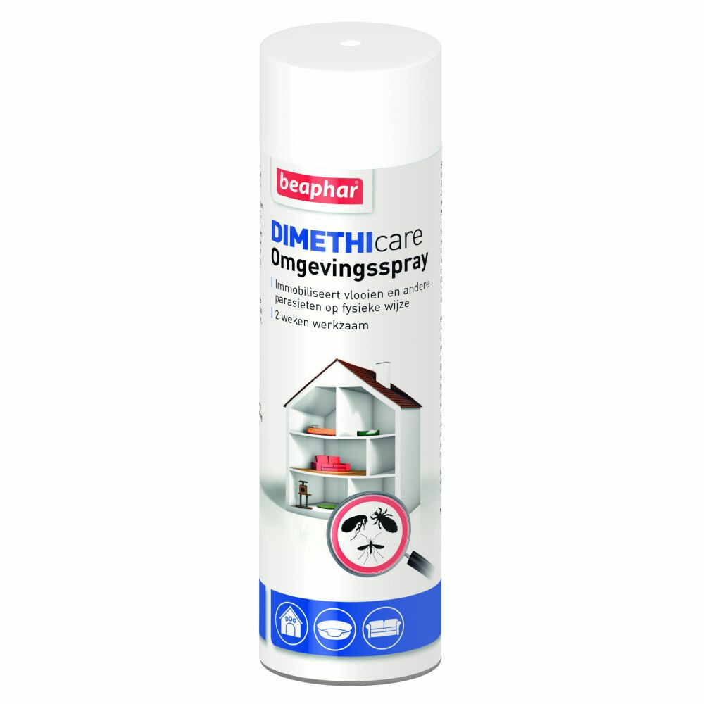 Beaphar DImetHIcare Omgevingsspray Anti Vlooien en Teken 400 ml