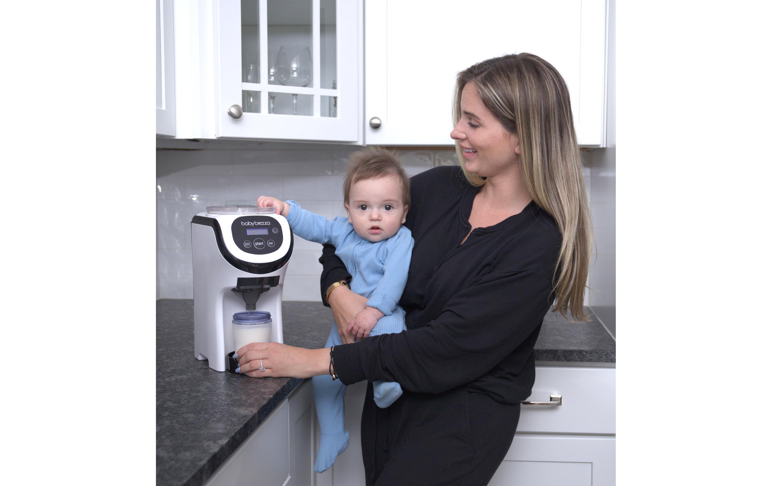 Flaschenwärmer Formula Pro Mini Weiss<br>Automatischer Flaschenzubereiter: dosiert, mischt und erwärmt Milchpulver auf Knopfdruck