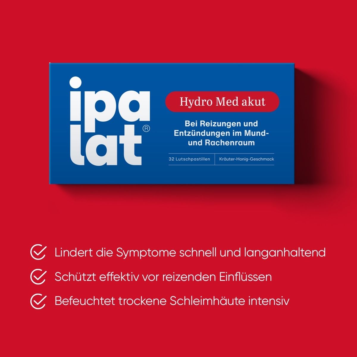 IPALAT Hydro Med akut Lutschpastillen