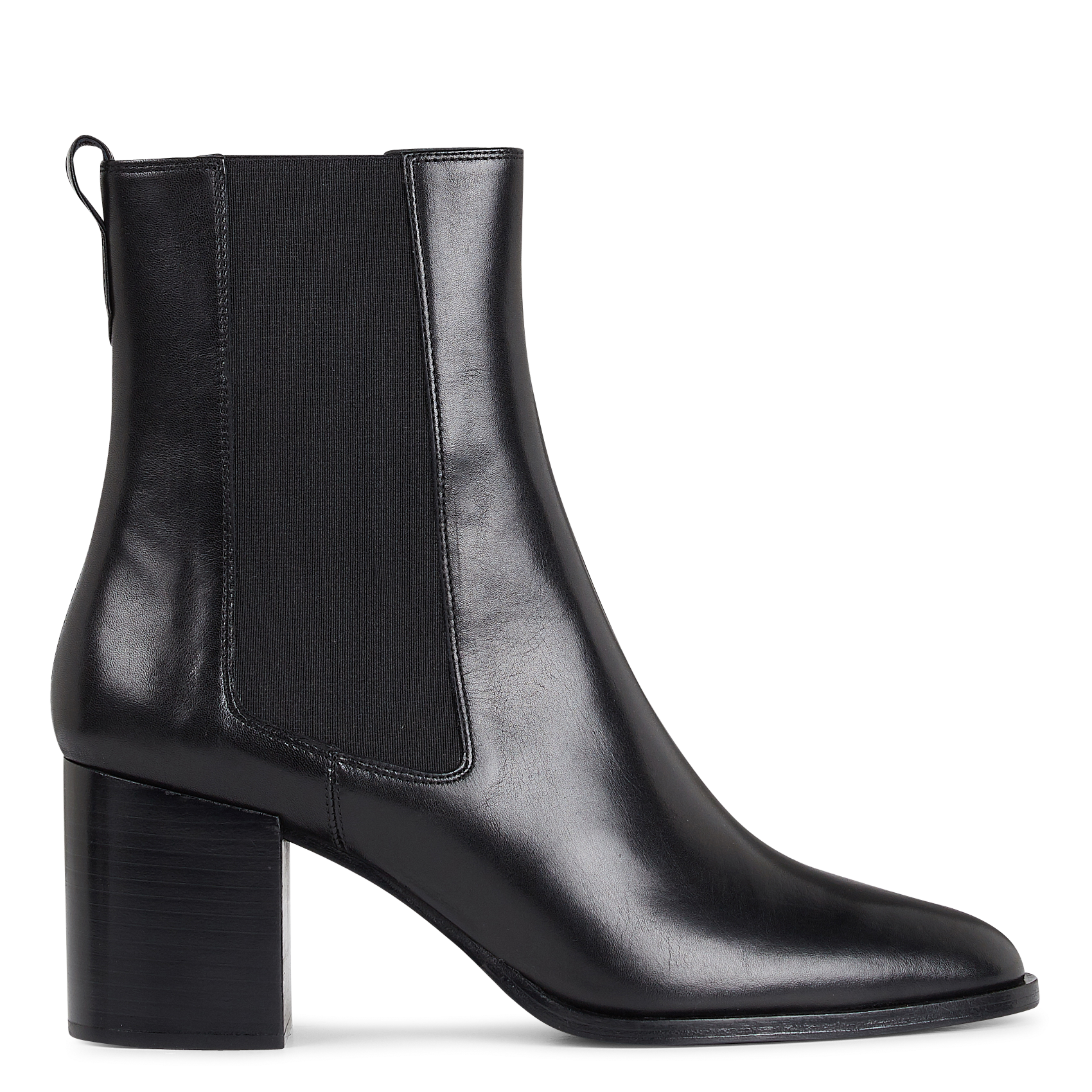 N°663 - Bottines en cuir | Noir