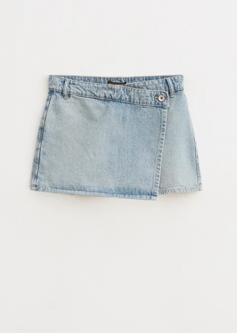 Denim skort blauw (BLW.BL)