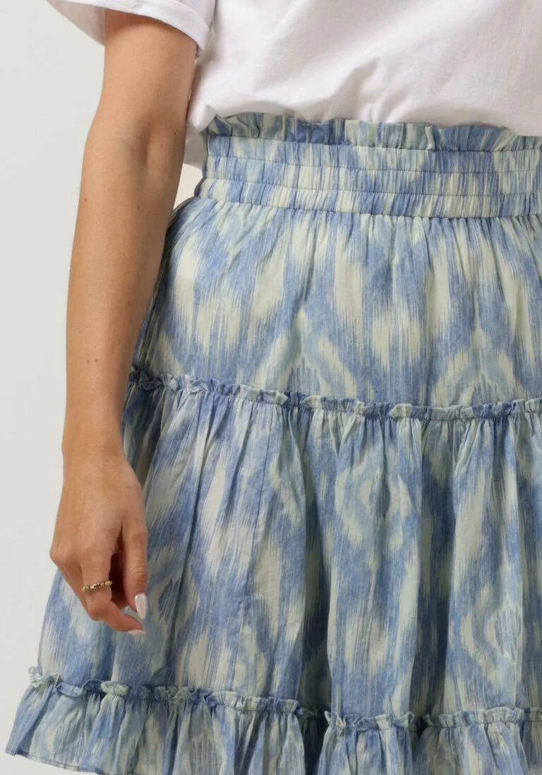CIRCLE OF TRUST lichtblauwe circle of trust minirok rocky skirt