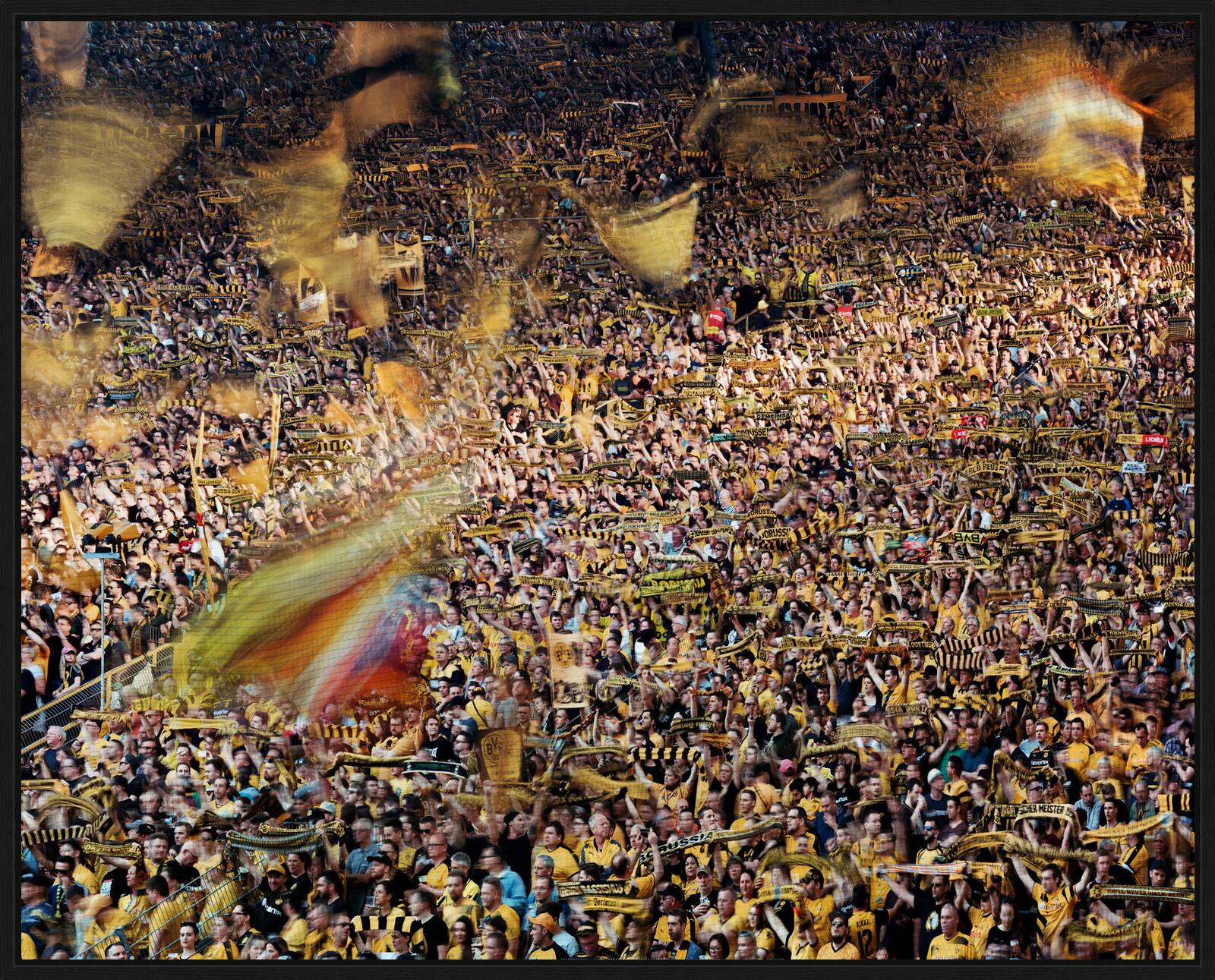 Südtribüne by Christoph Morlinghaus - Limited Edition. Edition of: 150. Signed.