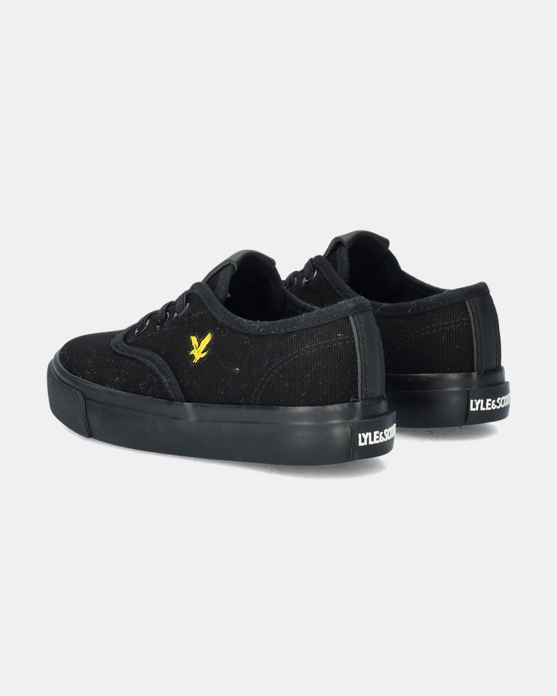 Lyle & Scott Wick Kids Lage sneakers  - zwart