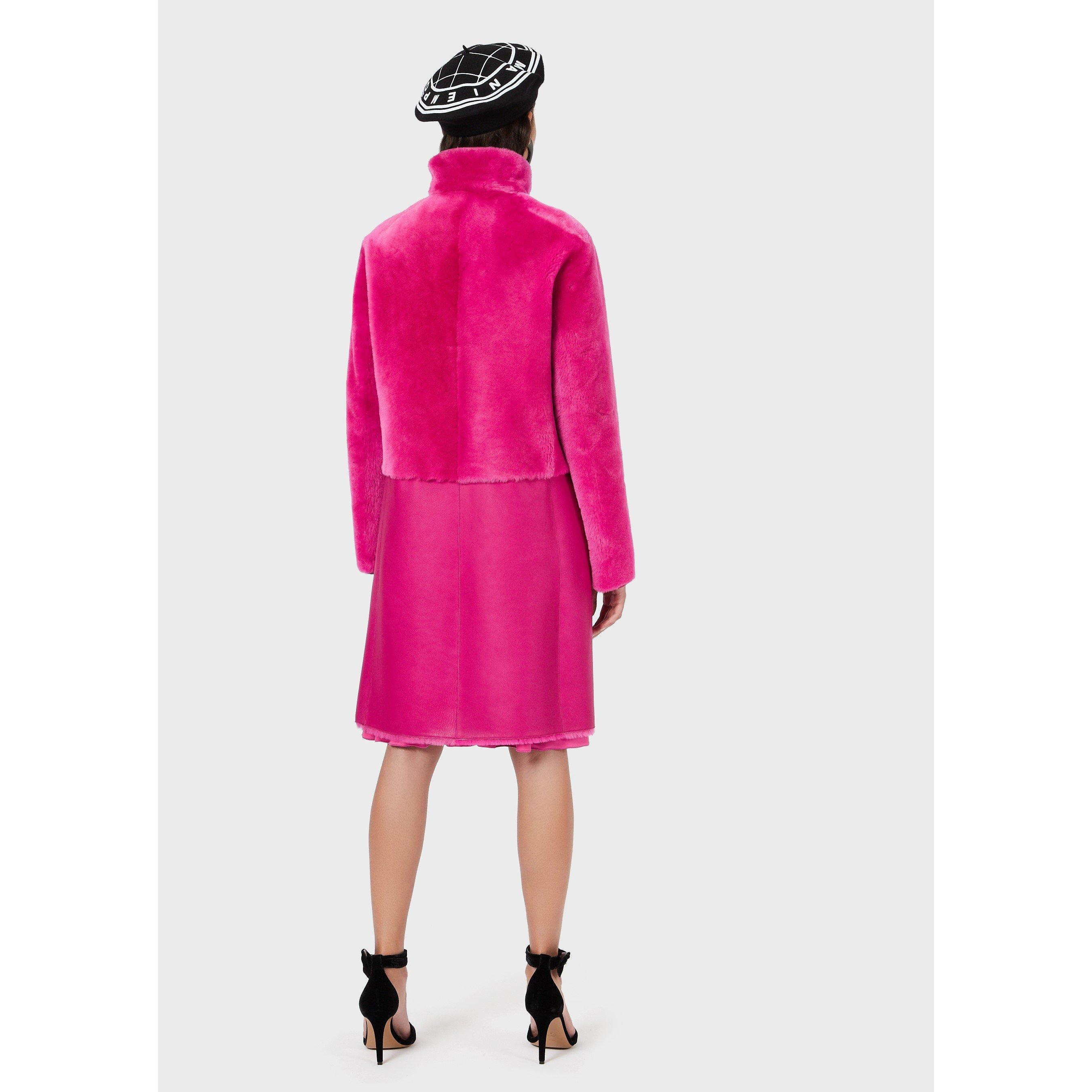 Emporio Armani Reversible Shearling Coat