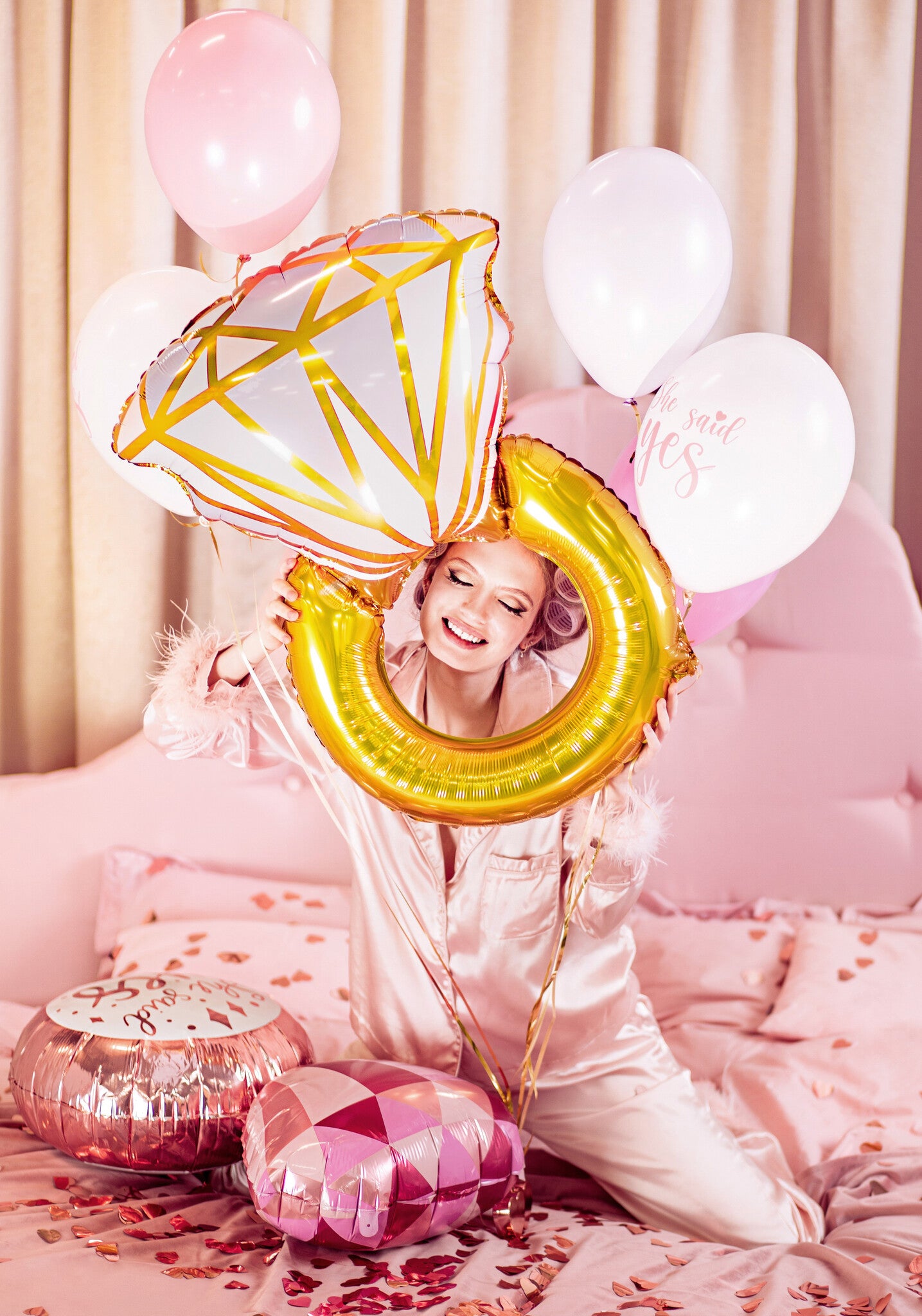 Helium Ballon Ring Leeg 72cm