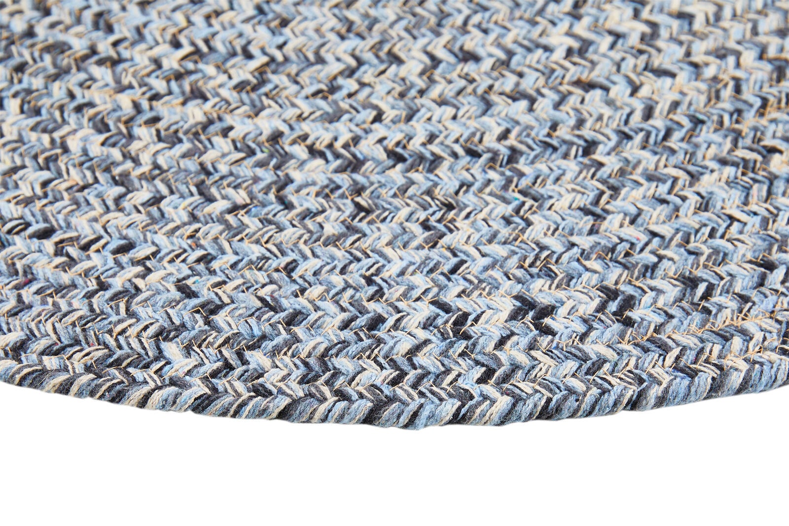 Teppich Valberg Ø 80 cm Blau