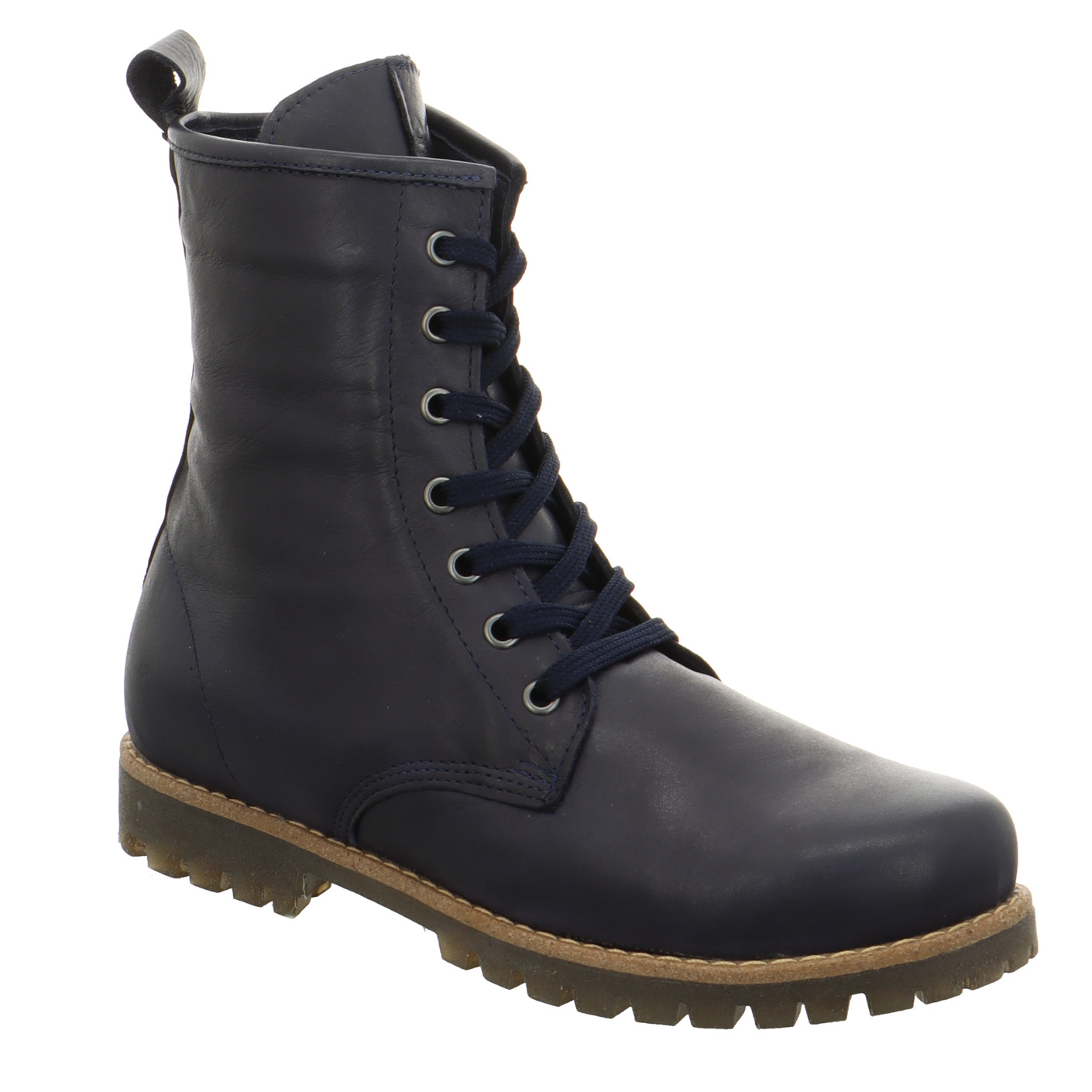 Schnürboots blau
