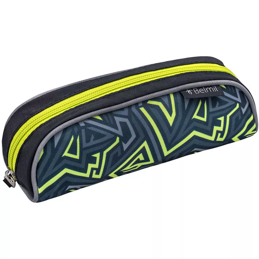 Belmil Schulranzen Premium Comfy Plus Set 6-teilig Iguana