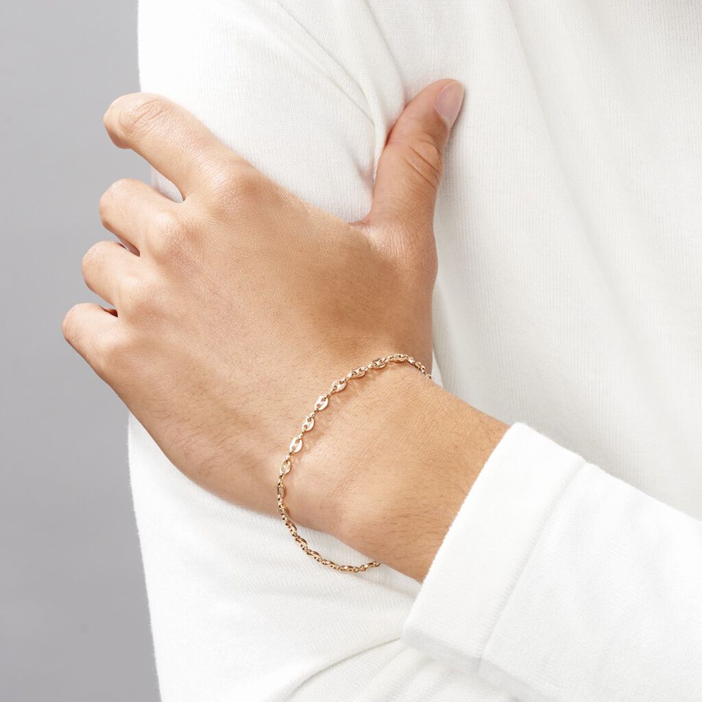 Bracelet Plaqué Or Jaune William