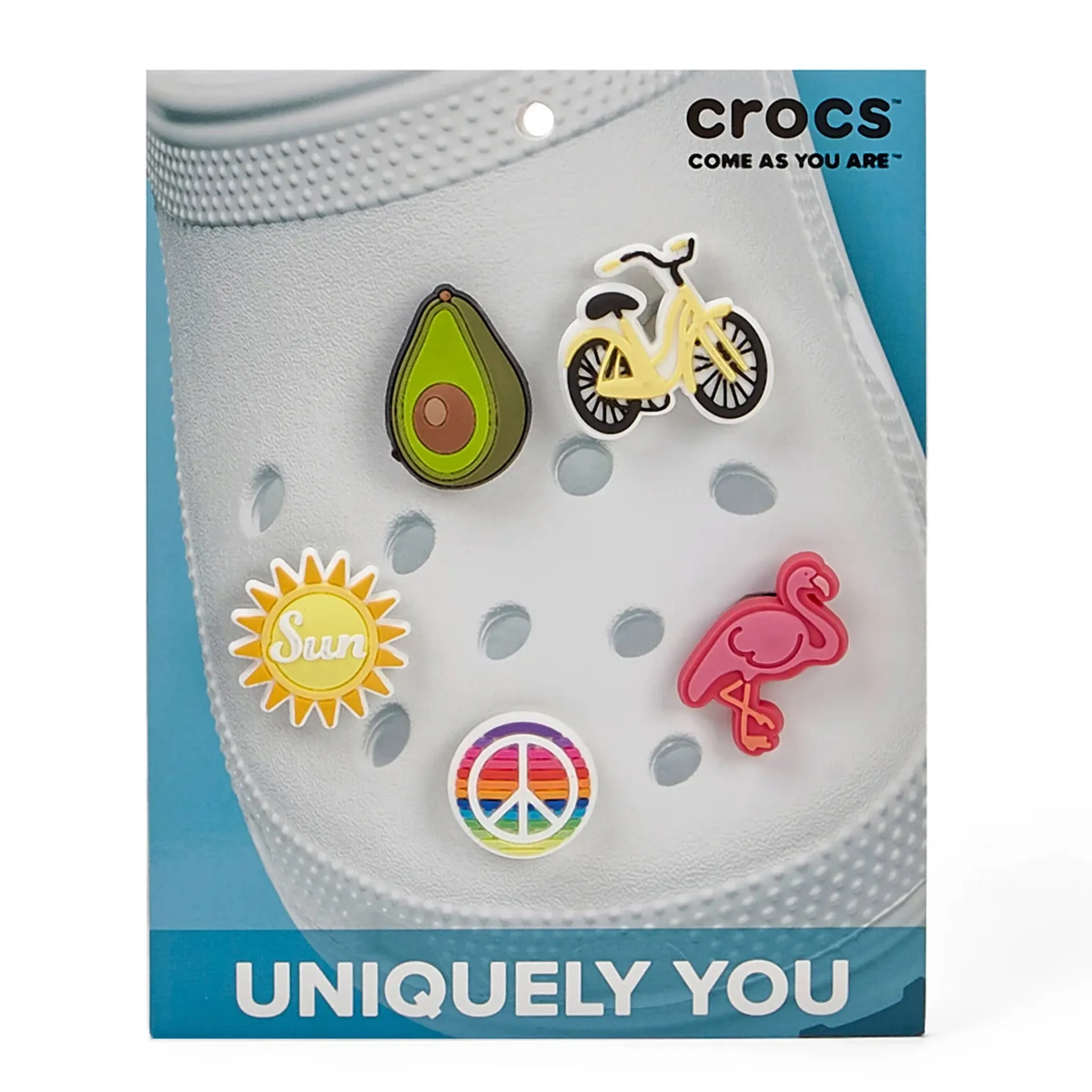 Crocs Paquet de 5 Jibbitz - Journée Soleil