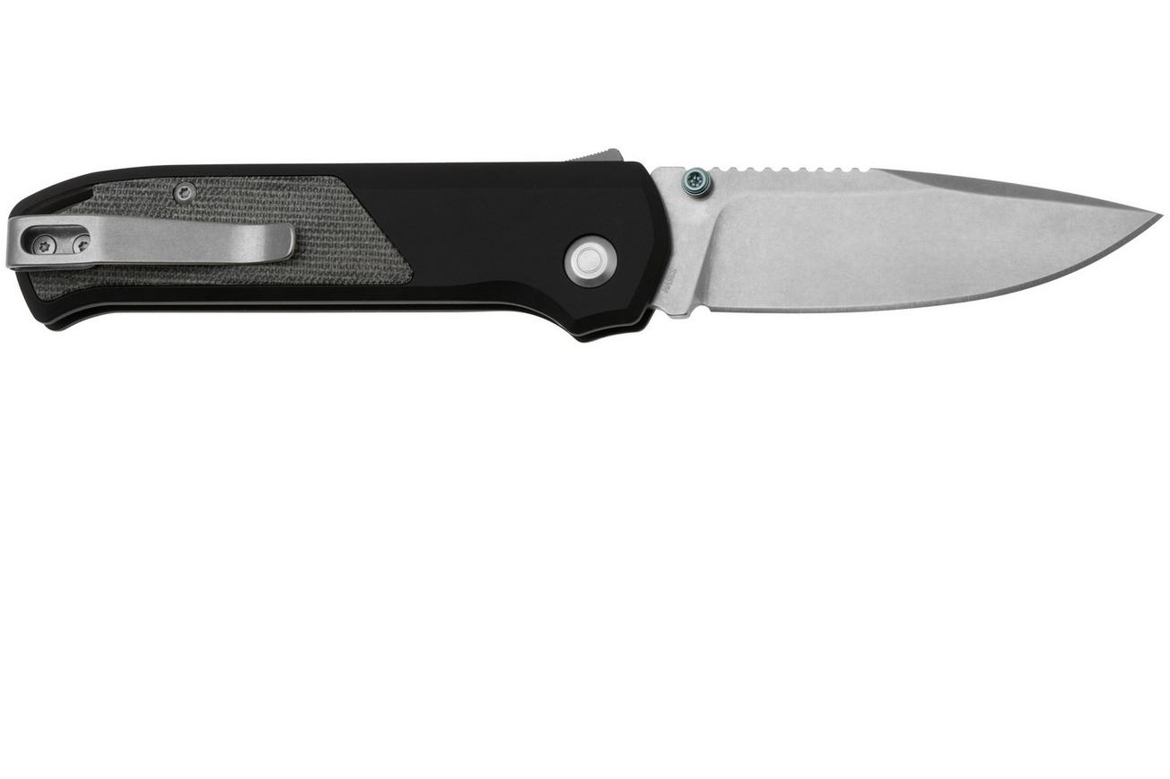 Flytanium Arcade Shark-Lock 1309 Stonewashed, Void Black Aluminum Micarta Inlay, zakmes