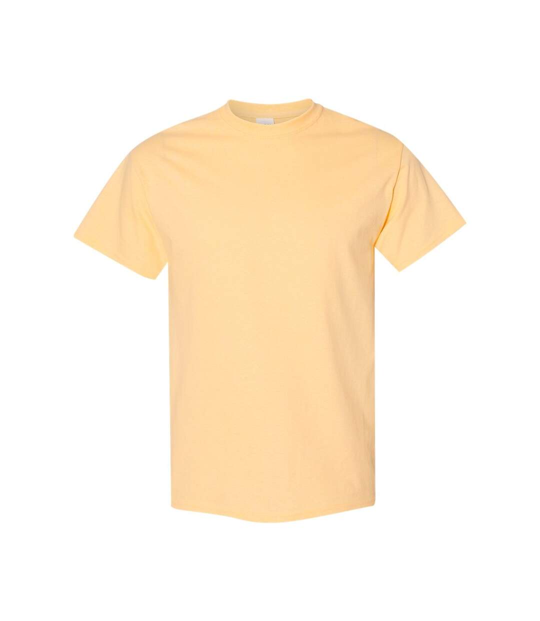 Gildan – Lot de 5 T-shirts manches courtes - Hommes (Jaune pâle) - UTBC4807
