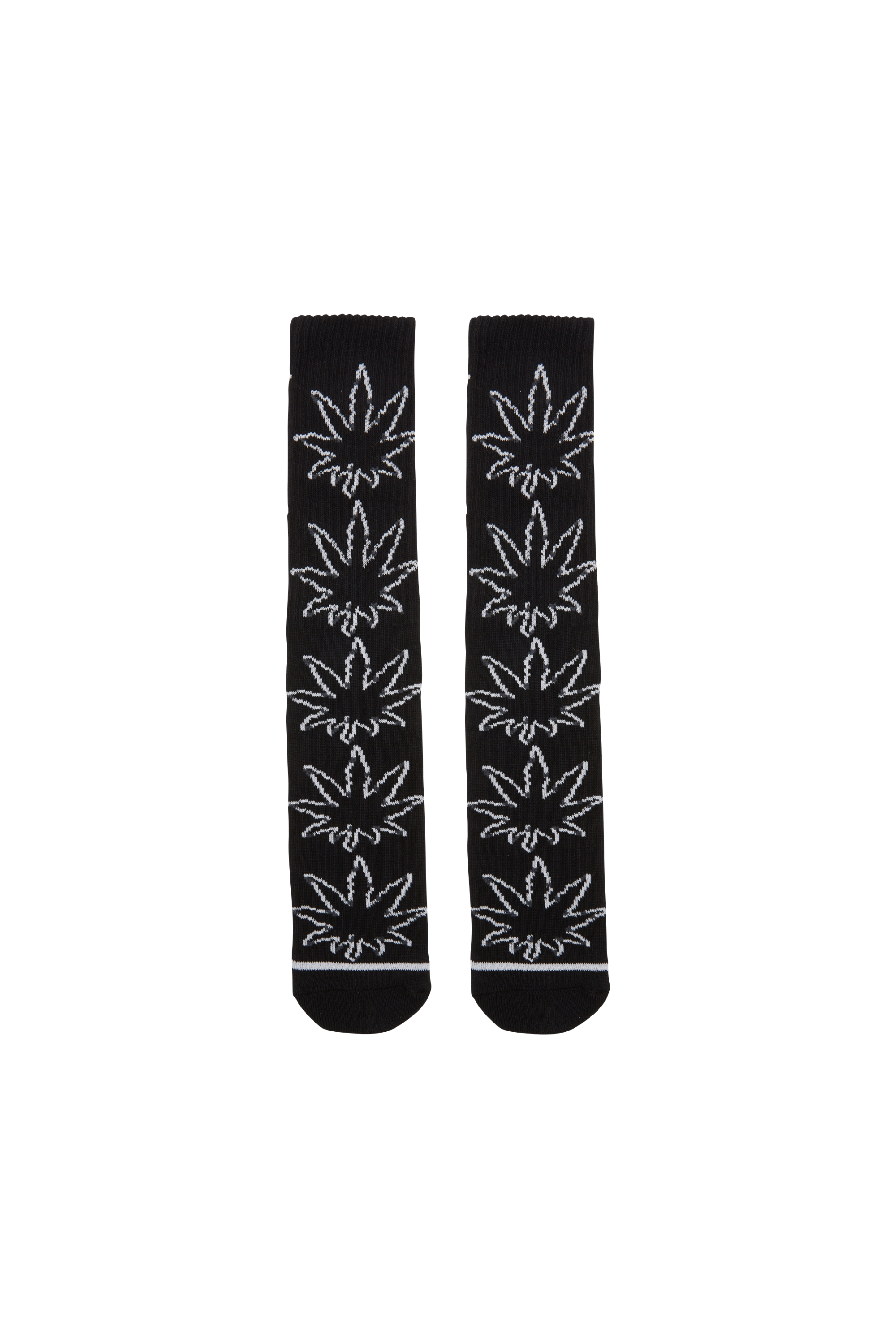 HUF Chaussettes ALWAYS OPEN PLANTLIFE Noir