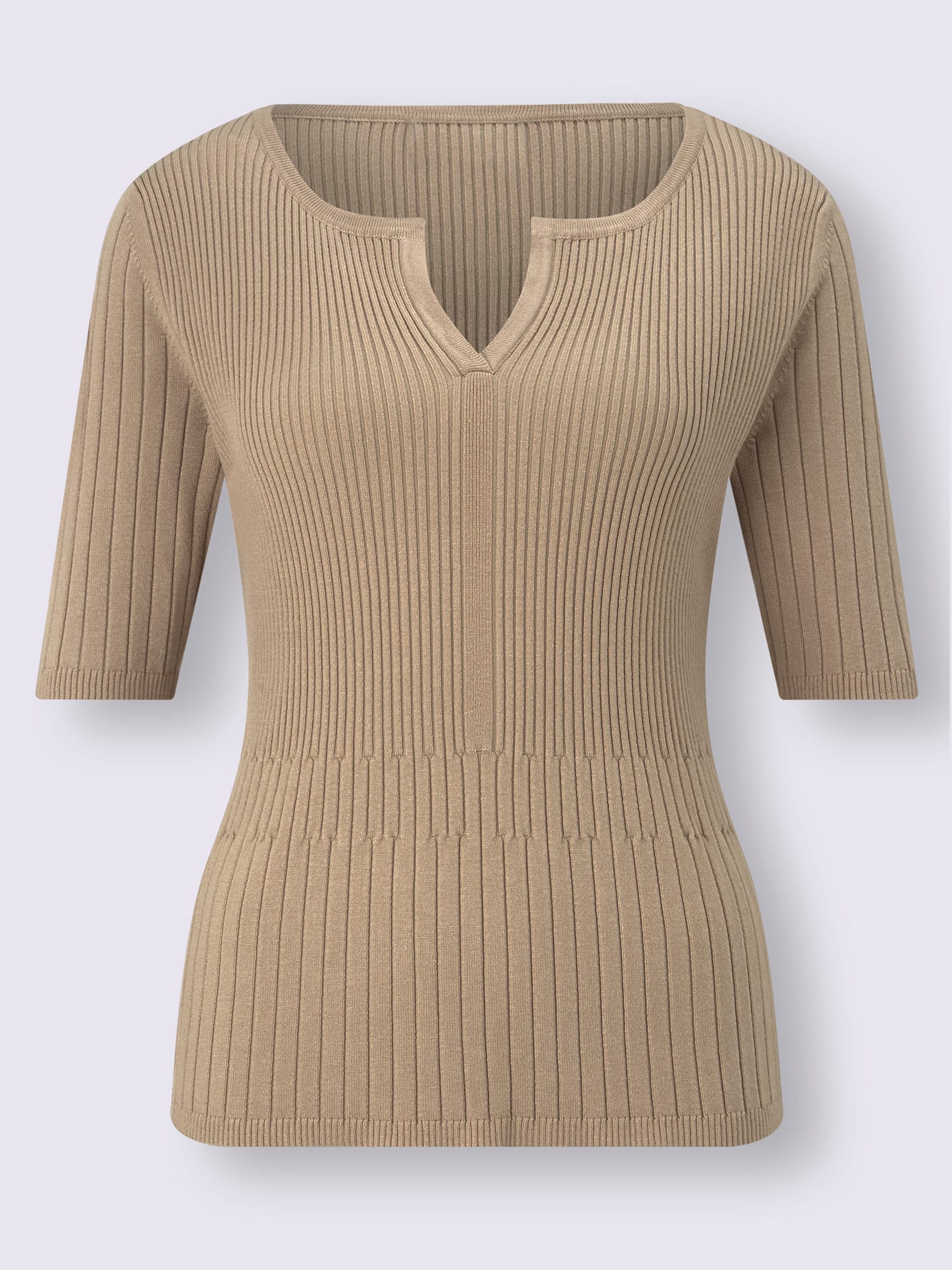 Pull à manches courtes viscose