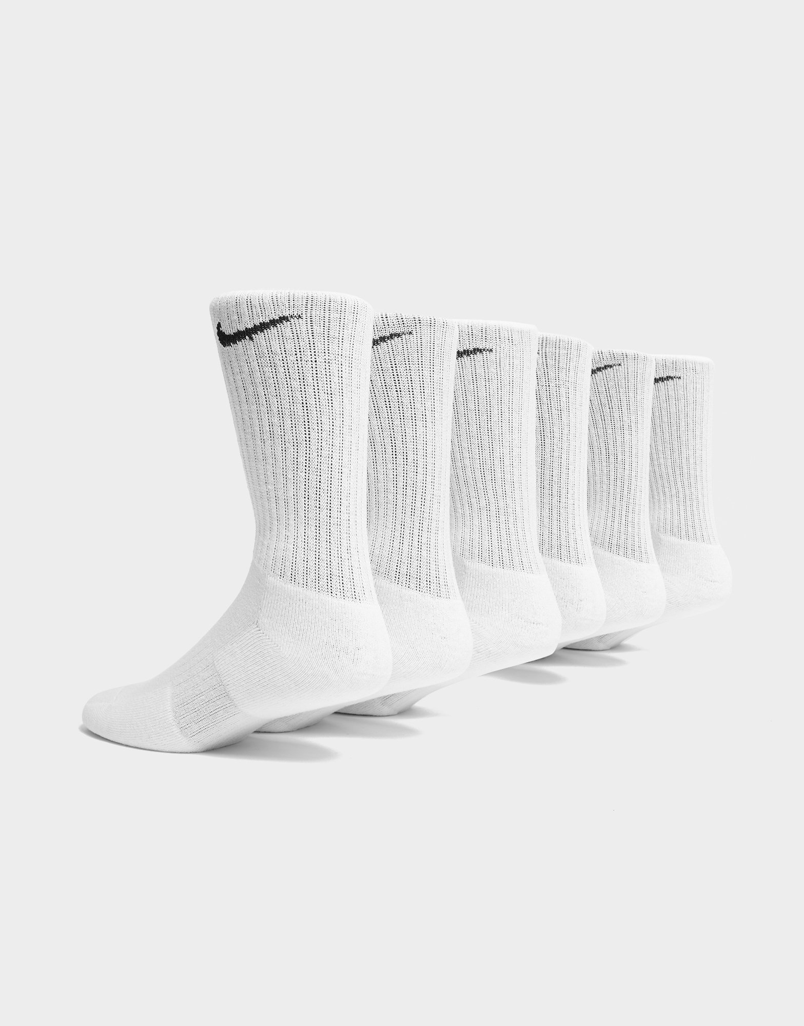 Nike 6 Paires de Chaussettes Rembourrées Crew