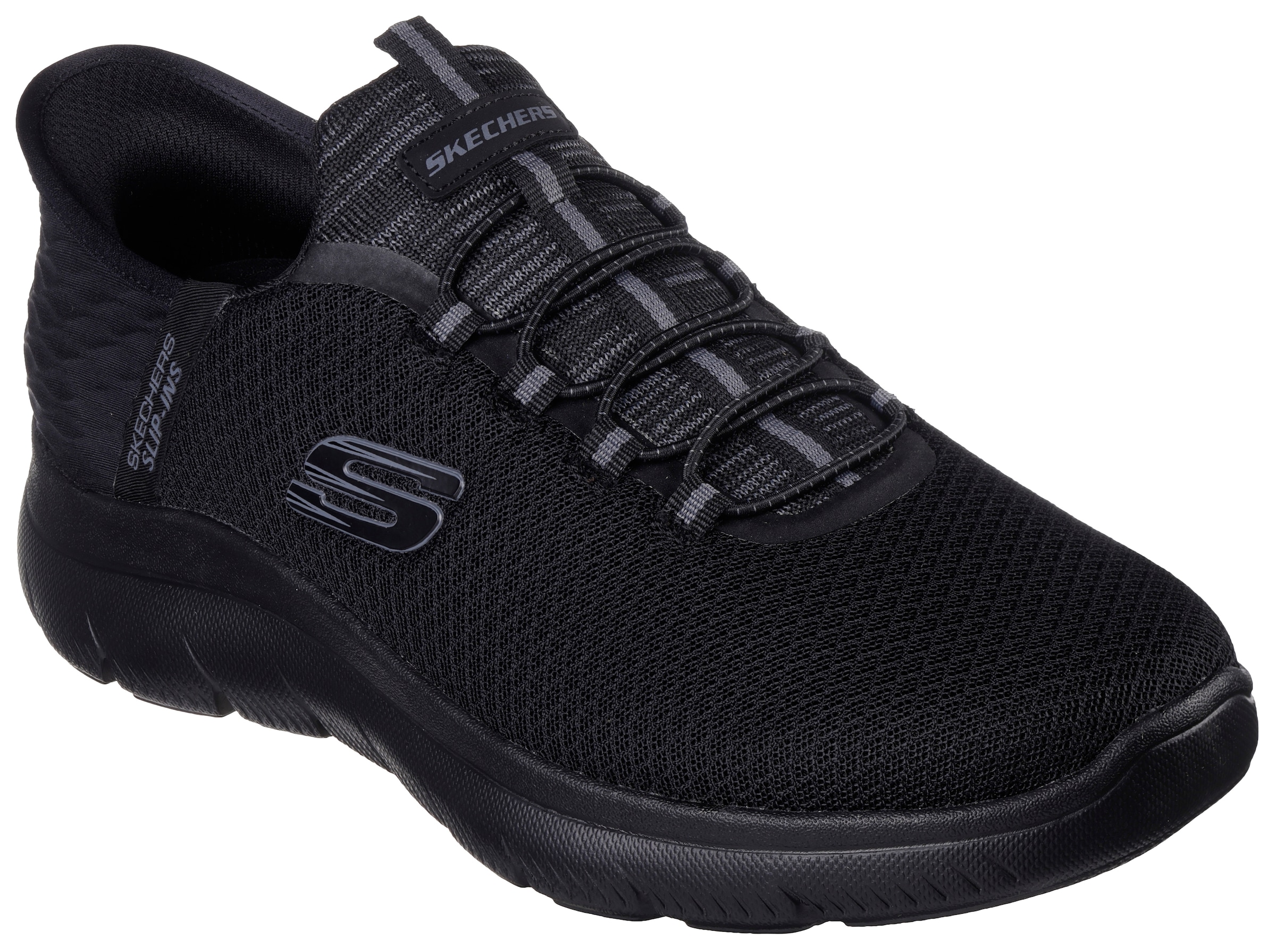 Skechers Slip-On Sneaker »SUMMITS-HIGH RANGE«  Slipper, Freizeitschuh, Halbschuh in veganer Verarbeitung