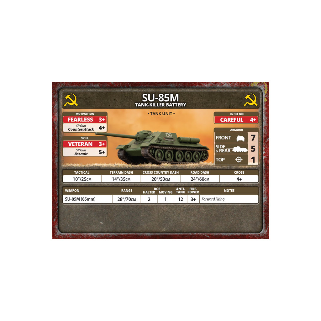 Flames of War - SU Tank-Killer Battery