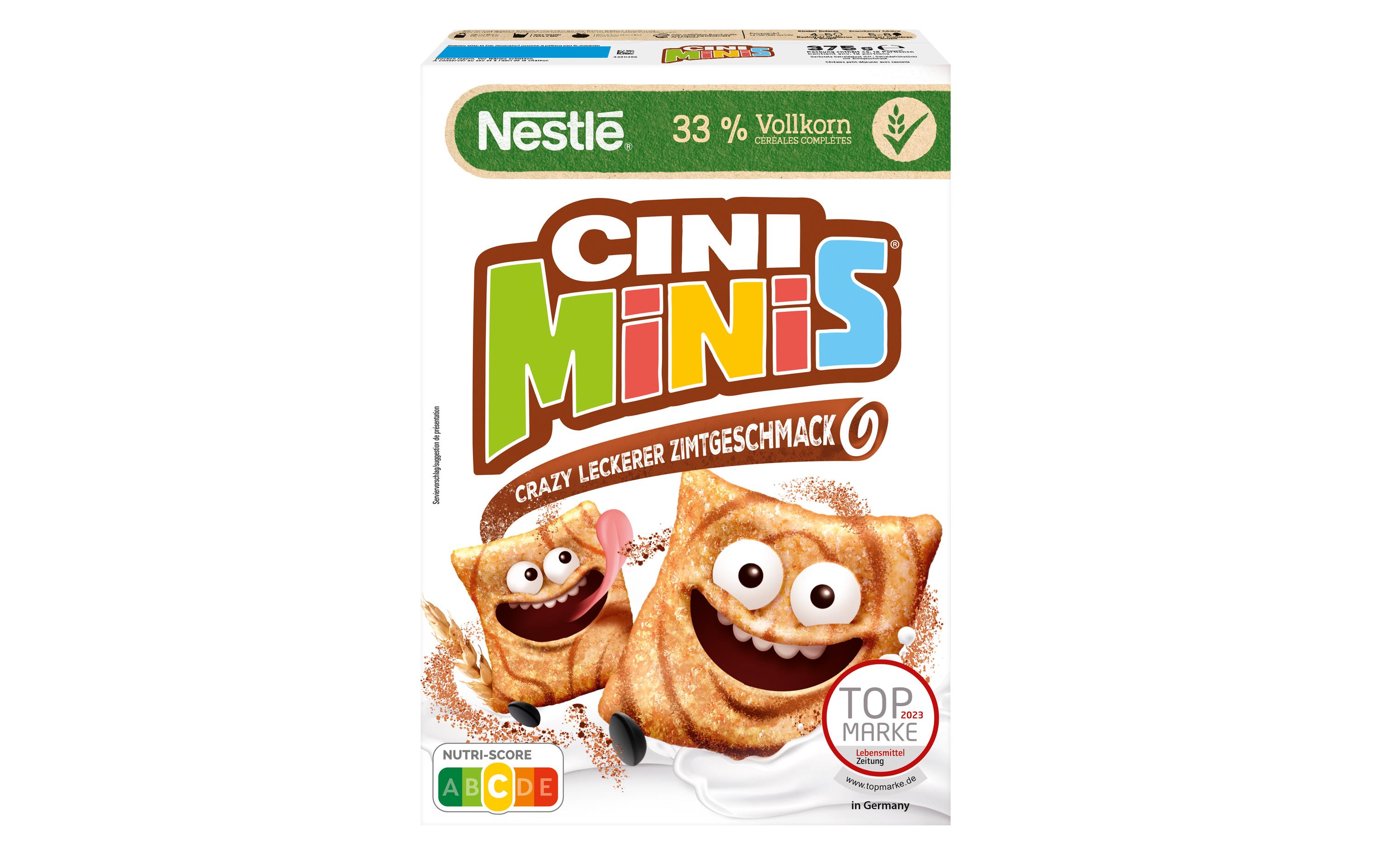 Cerealien Cini Minis 375 gCerealien mit leckerem Zimtgeschmack