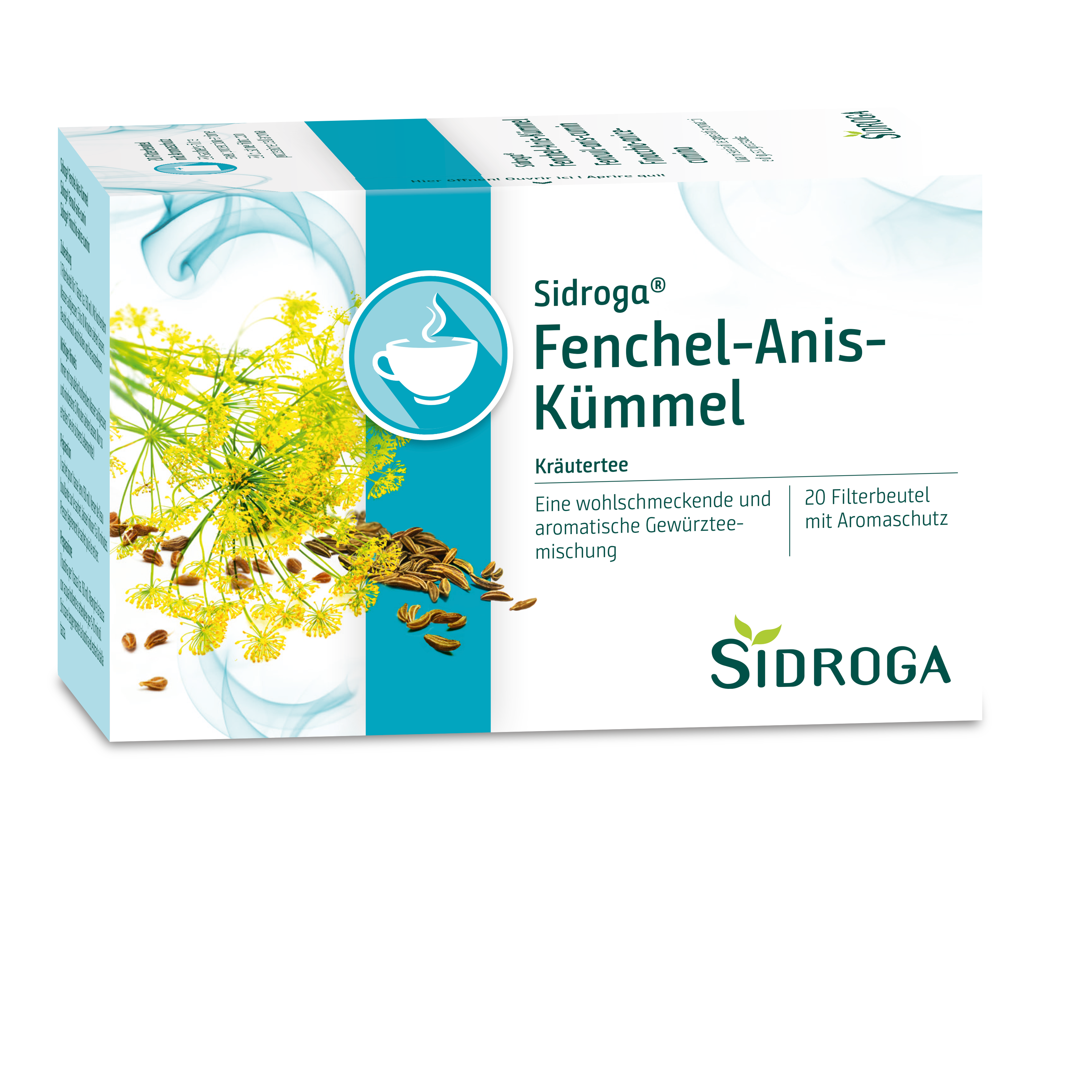 Sidroga Fenchel Anis Kümmel Tees Btl 2 g