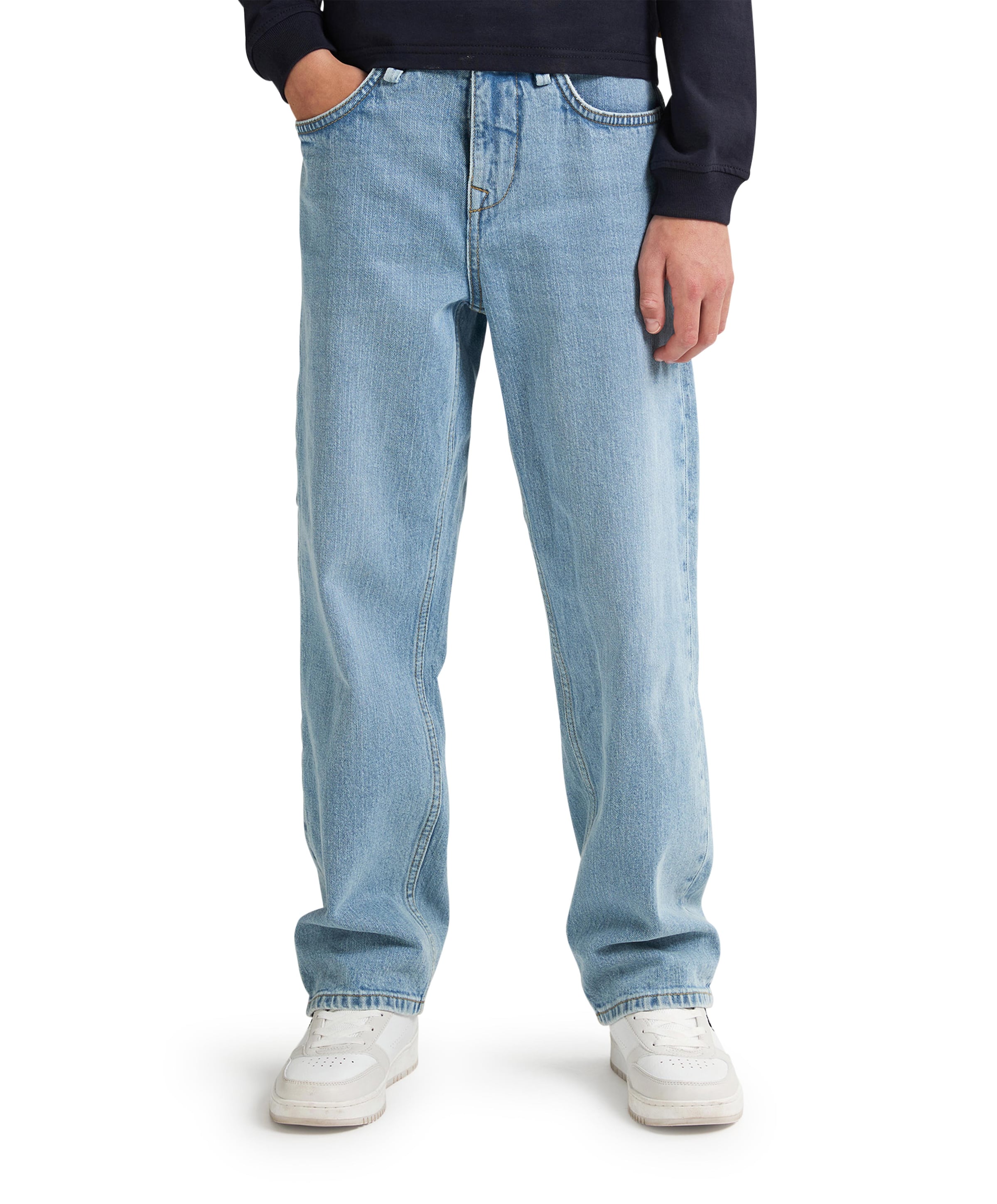 Petrol jeans blauw