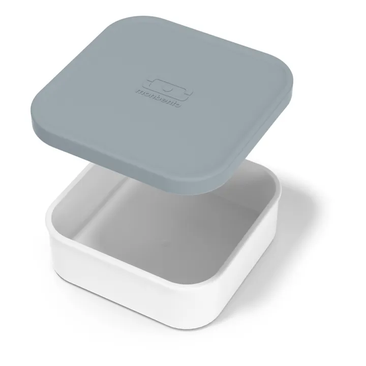 Monbento Boites de compartimentation pour bento MB Extra - Set de 4 | Gris