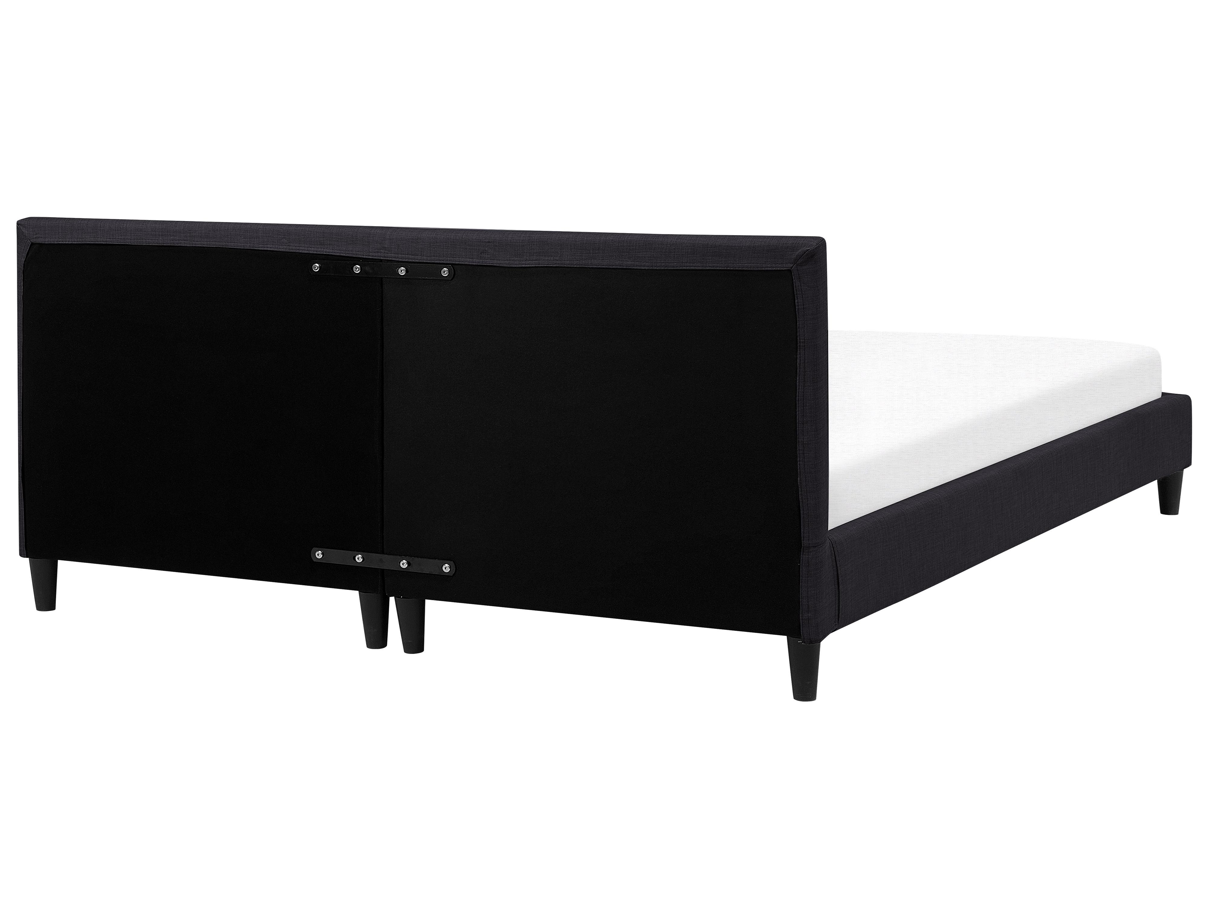 Bedframe hoes FITOU 180 x 200 cm Zwart
