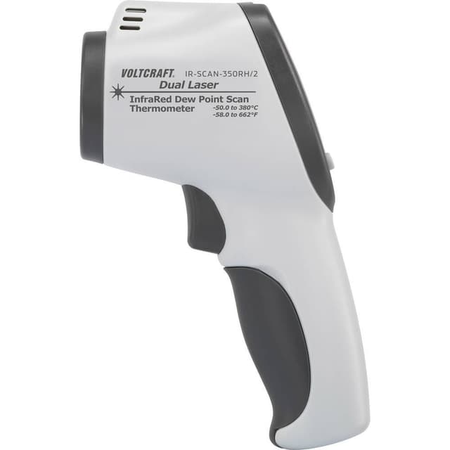 VOLTCRAFT IR-SCAN-350RH/2 Infrarødt termometer Optik