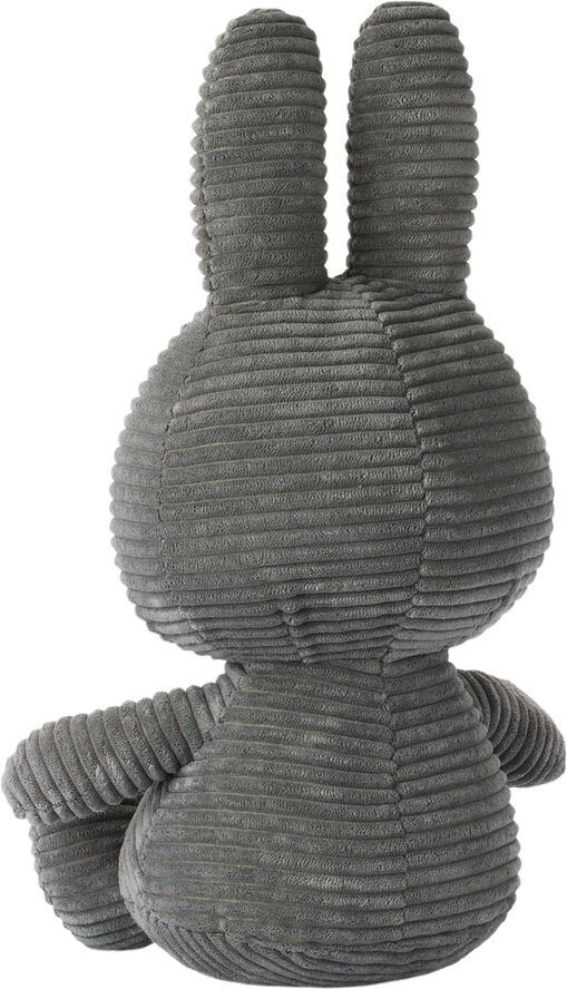 Bon Ton Toys Miffy Sitting Corduroy Grey - 33 cm Grey