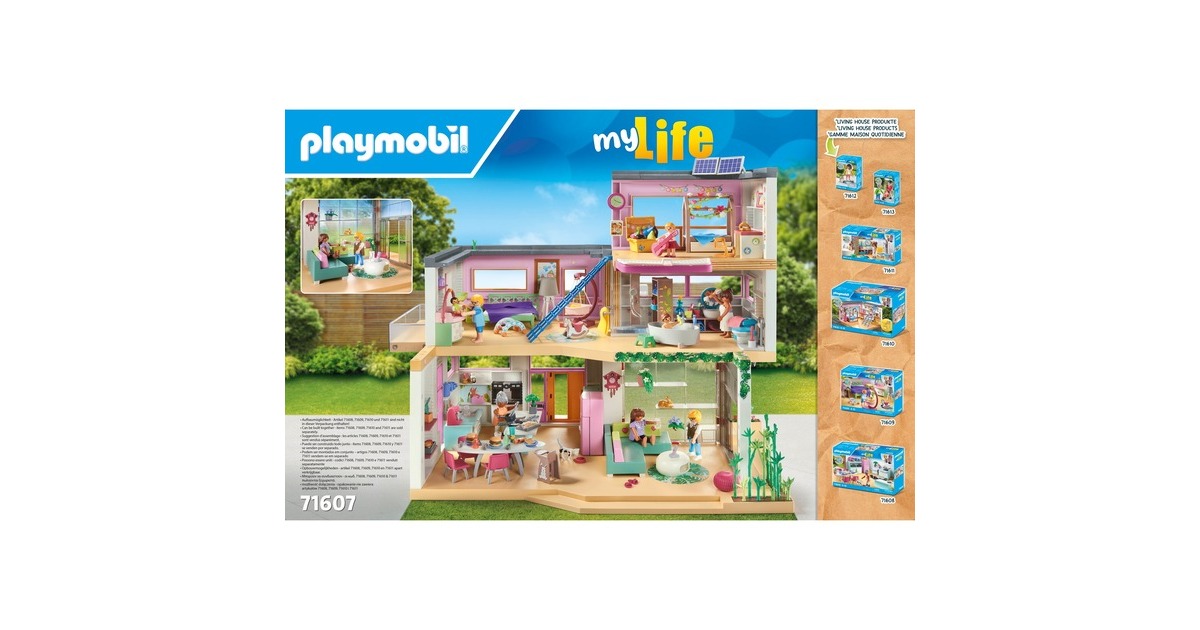 PLAYMOBILmyLife - Huis met serre Constructiespeelgoed  (71607)